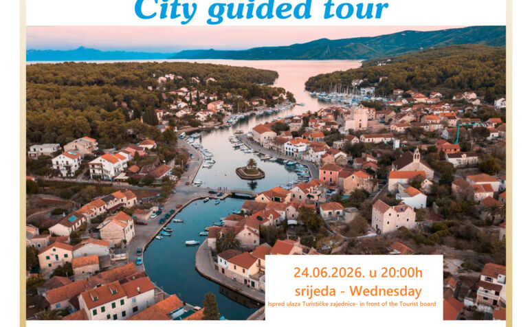 Free guided tour of Vrboska on June 24, 2026, at 20:00h